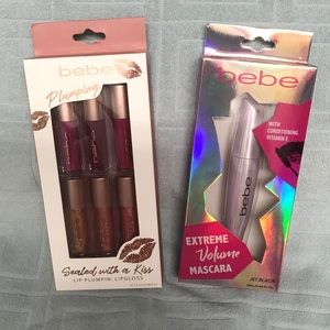 Bebe Beauty Products Lot - Lip Gloss & Mascara